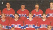 1987-88 Vachon Montreal Canadiens Stickers #2 Team Group Picture Front