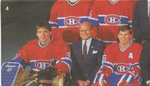 1987-88 Vachon Montreal Canadiens Stickers #4 Team Group Picture Front
