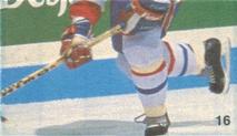 1987-88 Vachon Montreal Canadiens Stickers #16 Guy Carbonneau Front
