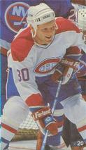 1987-88 Vachon Montreal Canadiens Stickers #20 Chris Nilan Front