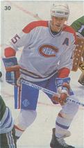 1987-88 Vachon Montreal Canadiens Stickers #30 Bobby Smith Front