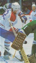 1987-88 Vachon Montreal Canadiens Stickers #33 Claude Lemieux Front