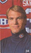 1987-88 Vachon Montreal Canadiens Stickers #34 Brian Skrudland Front
