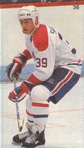 1987-88 Vachon Montreal Canadiens Stickers #36 Brian Skrudland Front
