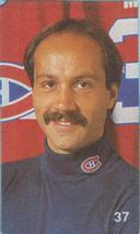1987-88 Vachon Montreal Canadiens Stickers #37 Mike McPhee Front