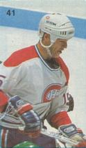 1987-88 Vachon Montreal Canadiens Stickers #41 Bobby Smith Front