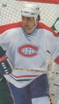1987-88 Vachon Montreal Canadiens Stickers #56 Sergio Momesso Front