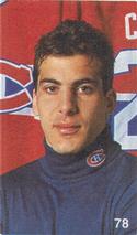 1987-88 Vachon Montreal Canadiens Stickers #78 Chris Chelios Front