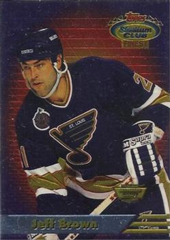 1993-94 Stadium Club - Finest Members Only #2 Jeff Brown Front
