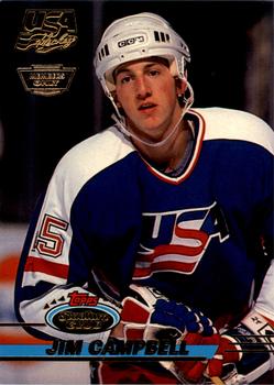 1993-94 Stadium Club - Team USA Members Only #2 Jim Campbell Front