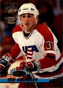 1993-94 Stadium Club - Team USA Members Only #3 Ted Crowley Front