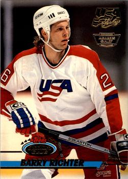 1993-94 Stadium Club - Team USA Members Only #19 Barry Richter Front