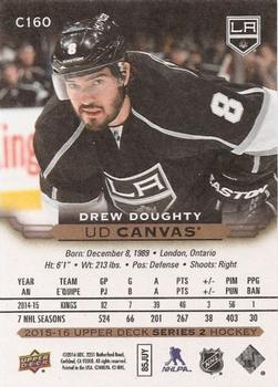 2015-16 Upper Deck - UD Canvas #C160 Drew Doughty Back
