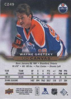 2015-16 Upper Deck - UD Canvas #C249 Wayne Gretzky Back