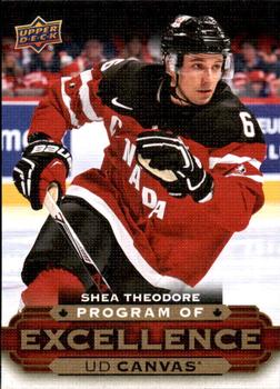 2015-16 Upper Deck - UD Canvas #C268 Shea Theodore Front