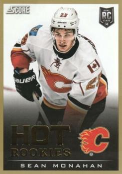 2013-14 Panini Rookie Anthology - 2013-14 Score Update: Gold #690 Sean Monahan Front