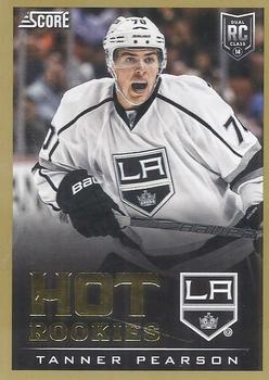 2013-14 Panini Rookie Anthology - 2013-14 Score Update: Gold #732 Tanner Pearson Front