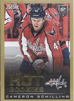 2013-14 Panini Rookie Anthology - 2013-14 Score Update: Gold #750 Cameron Schilling Front