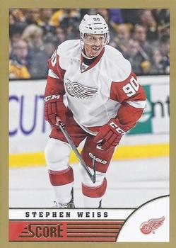 2013-14 Panini Rookie Anthology - 2013-14 Score Update: Gold #662 Stephen Weiss Front