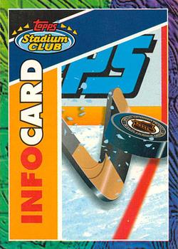 1993-94 Stadium Club - Info Cards #NNO Info Card: Collect the NHL All-Stars Front