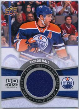 2015-16 Upper Deck - UD Game Jerseys (Series One) #GJ-TH Taylor Hall Front