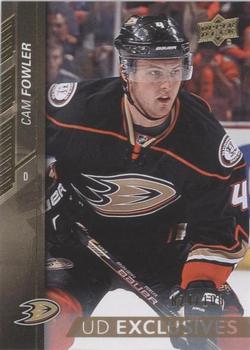 2015-16 Upper Deck - UD Exclusives #1 Cam Fowler Front