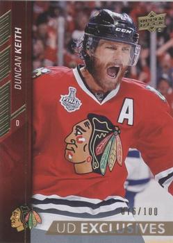 2015-16 Upper Deck - UD Exclusives #41 Duncan Keith Front