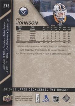2015-16 Upper Deck - UD Exclusives #273 Chad Johnson Back
