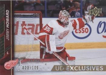 2015-16 Upper Deck - UD Exclusives #324 Jimmy Howard Front