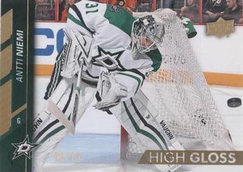2015-16 Upper Deck - UD High Gloss #315 Antti Niemi Front