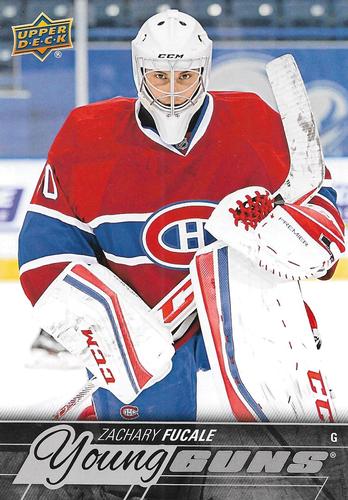2015-16 Upper Deck - Young Guns Jumbo #461 Zachary Fucale Front