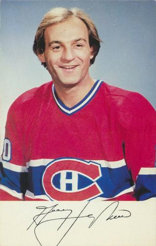 1982-83 Montreal Canadiens Postcards #NNO Guy Lafleur Front