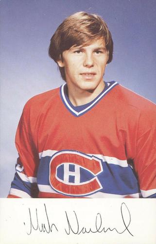 1982-83 Montreal Canadiens Postcards #NNO Mats Naslund Front