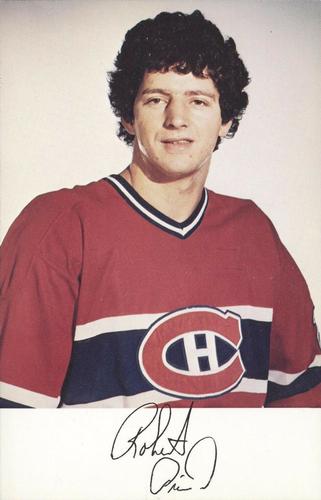 1982-83 Montreal Canadiens Postcards #NNO Robert Picard Front