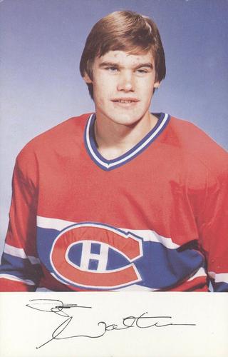 1982-83 Montreal Canadiens Postcards #NNO Ryan Walter Front