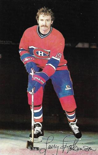 1983-84 Montreal Canadiens #NNO Larry Robinson Front