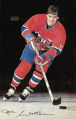 1983-84 Montreal Canadiens #NNO Ryan Walter Front