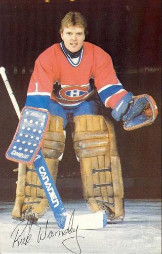 1983-84 Montreal Canadiens #NNO Rick Wamsley Front