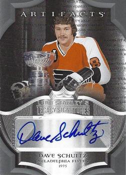 2015-16 Upper Deck Artifacts - Lord Stanley's Legacy Signatures #LS-DS Dave Schultz Front