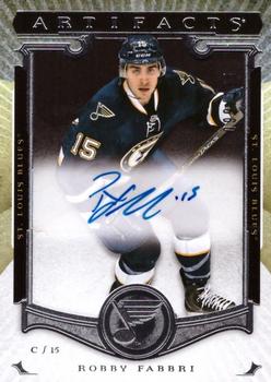 2015-16 Upper Deck Artifacts - Rookie Redemptions Autographs #VII Robby Fabbri Front