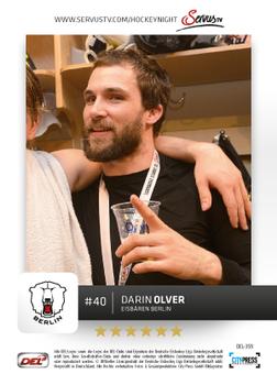 2012-13 Playercards (DEL) #DEL-359 Darin Olver Back