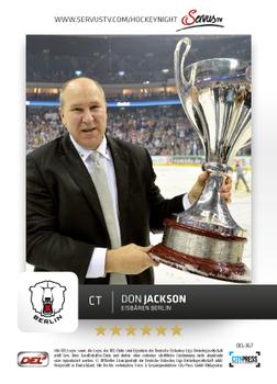 2012-13 Playercards (DEL) #DEL-367 Don Jackson Back