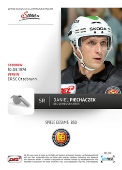 2012-13 Playercards (DEL) #DEL-376 Daniel Piechaczek Back