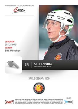 2012-13 Playercards (DEL) #DEL-378 Stefan Vogl Back