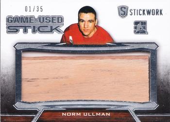 2015 Leaf In The Game Stickwork - Game-Used Stick #GUS-55 Norm Ullman Front