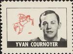 1969-70 Topps - All-Star Stamps #NNO Yvan Cournoyer Front