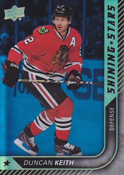 2015-16 Upper Deck - Shining Stars Blue #SS-4 Duncan Keith Front