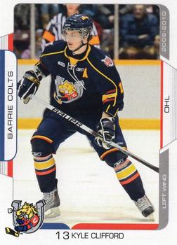 2009-10 Extreme Barrie Colts (OHL) #10 Kyle Clifford Front