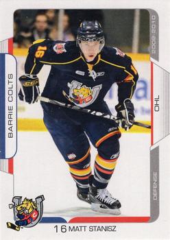2009-10 Extreme Barrie Colts (OHL) #13 Matt Stanisz Front