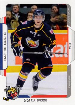 2009-10 Extreme Barrie Colts (OHL) #17 T.J. Brodie Front